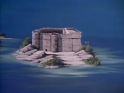 Still from The Spectre of Captain Kidd