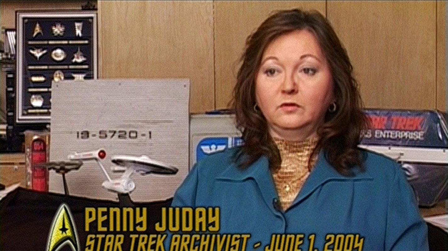 Still from Red Shirt Logs: Penny Juday Discusses Tribbles