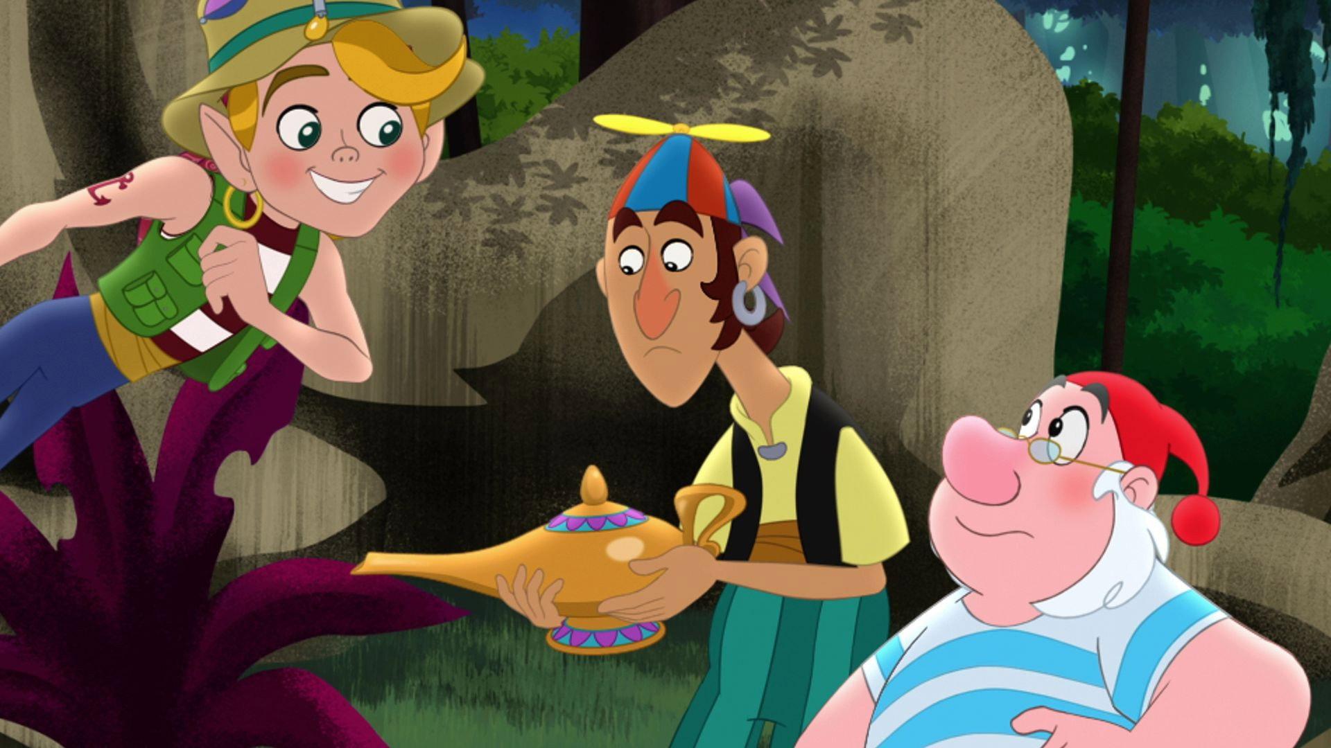 Still from Hook the Genie! / A Royal Misunderstanding
