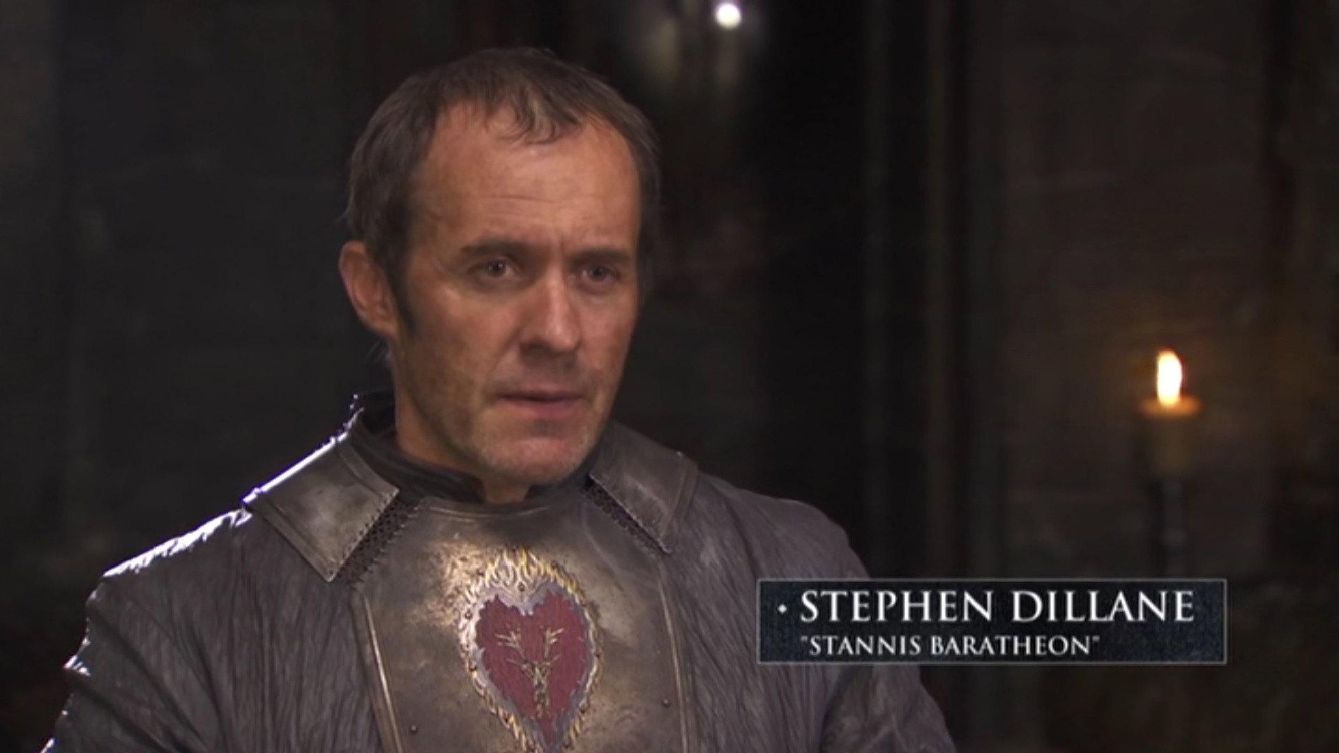 Still from Season 2 Character Profiles: Stannis Baratheon