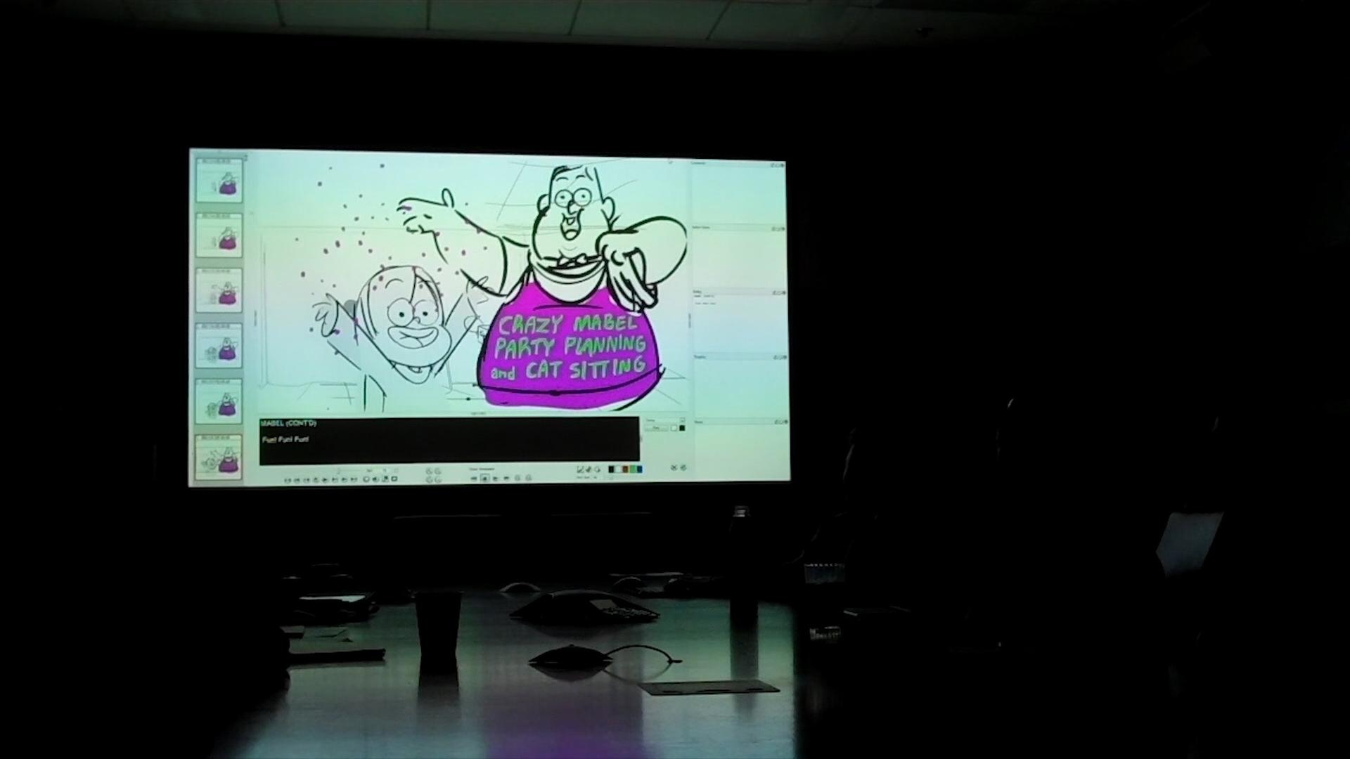 Still from Deleted Scenes