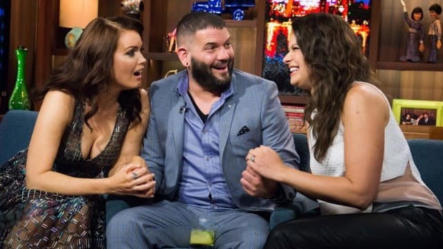 Still from Katie Lowes, Bellamy Young & Guillermo Diaz