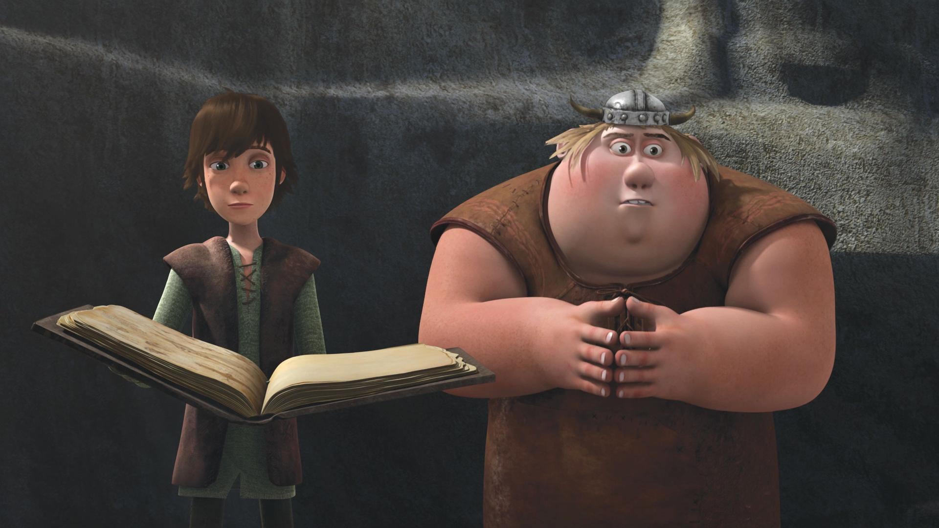 Still from Race to Fireworm Island