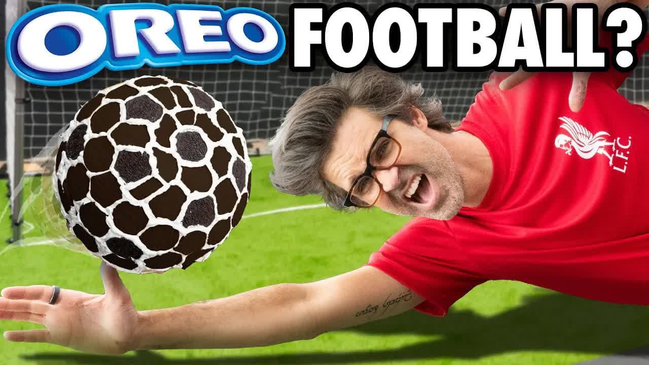 Still from Can We Play Soccer With Anything? (Will It Football?)