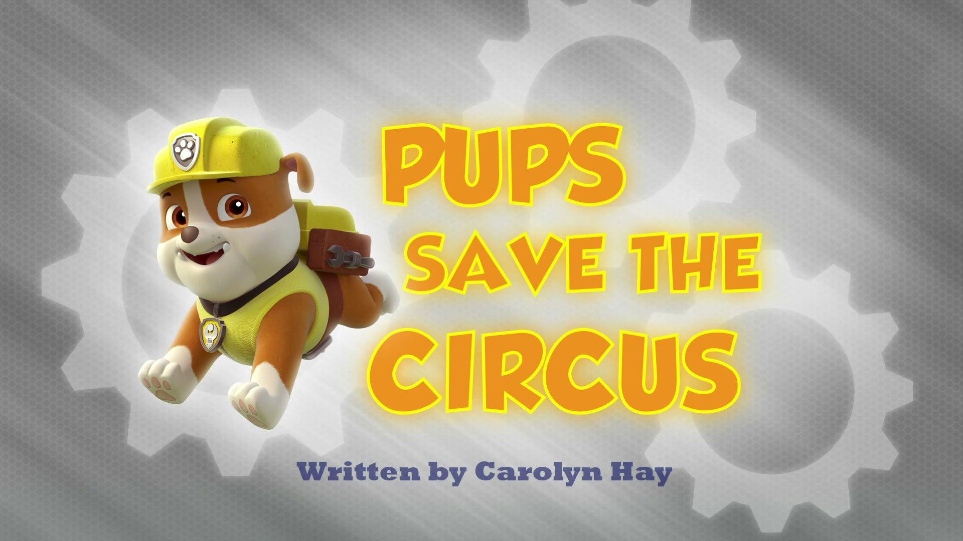 Still from Pups Save the Circus