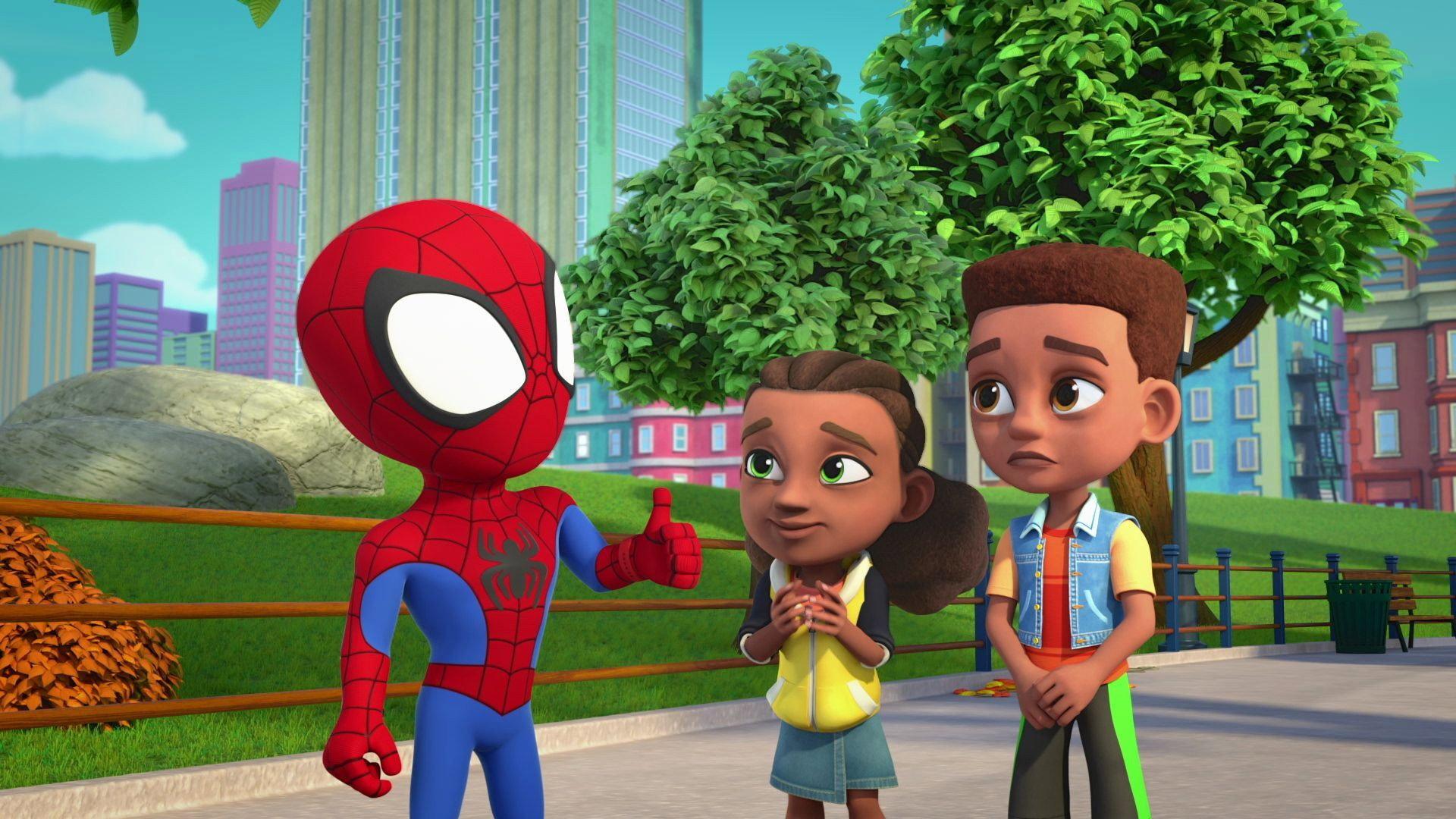 Still from Spidey Mystery