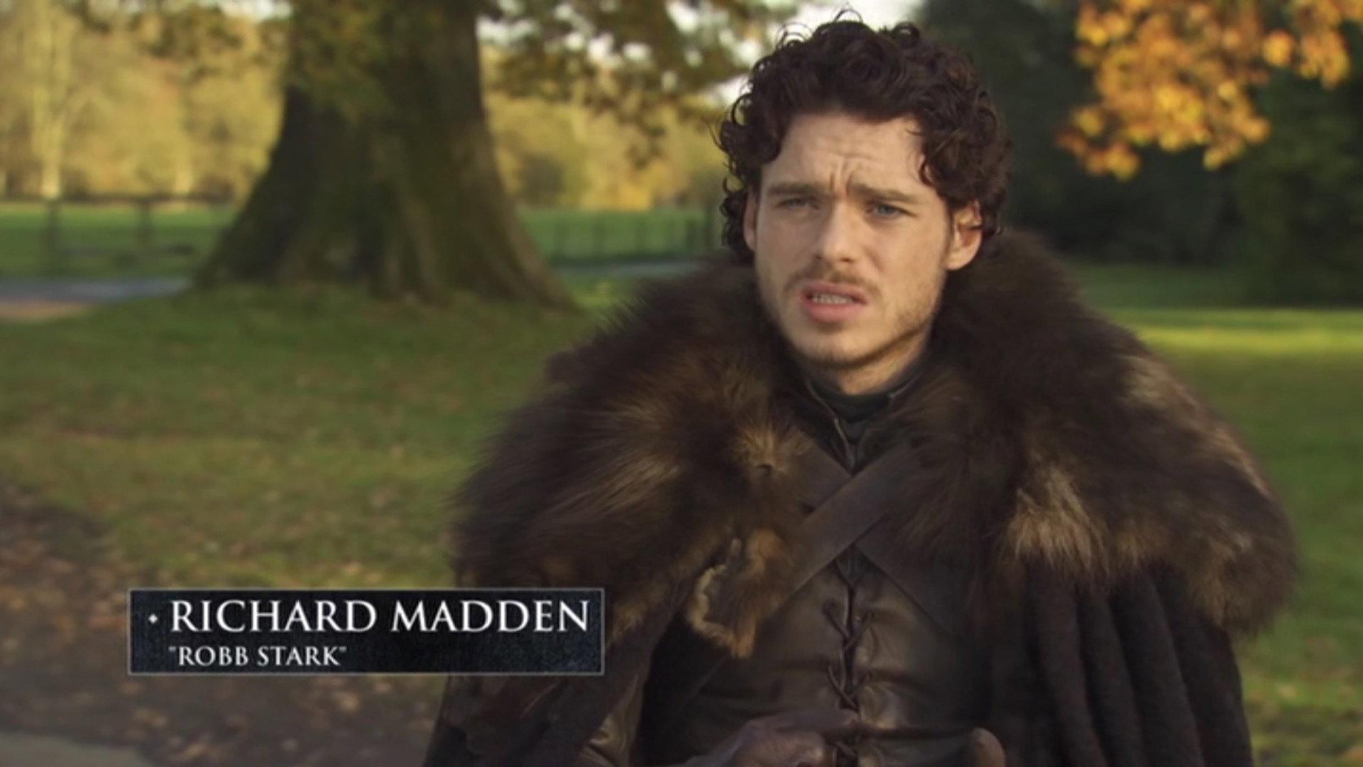 Still from Season 2 Character Profiles: Robb Stark