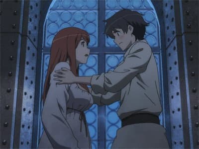 Still from You Smell Good, Demon King. And I Feel Safe in Your Arms, Hero.