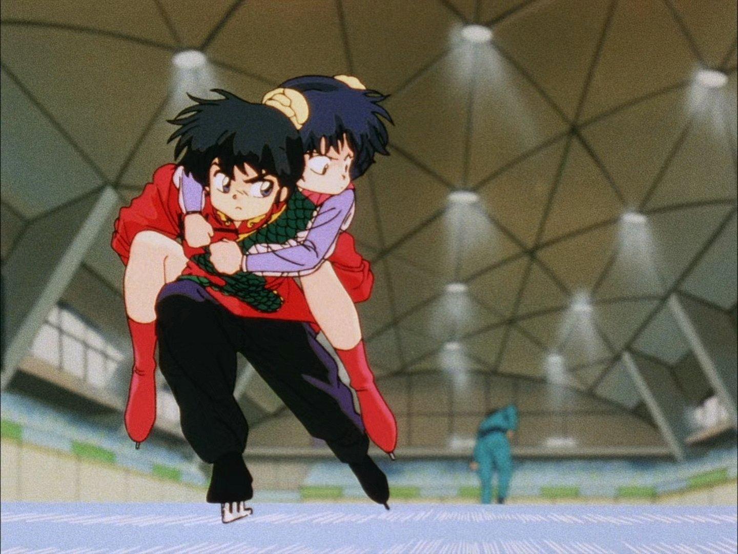 Still from Close Call! The Dance of Death... On Ice!