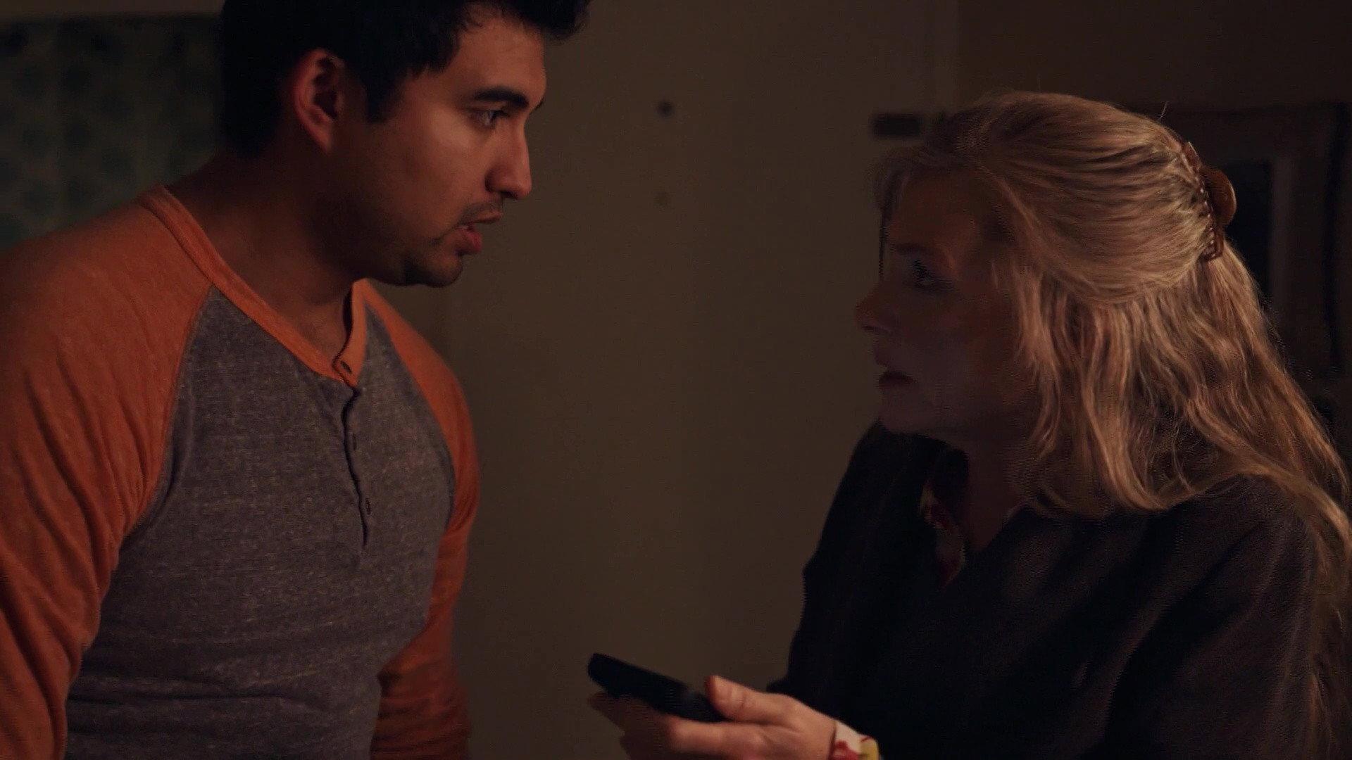 Still from Call Me back, Chris