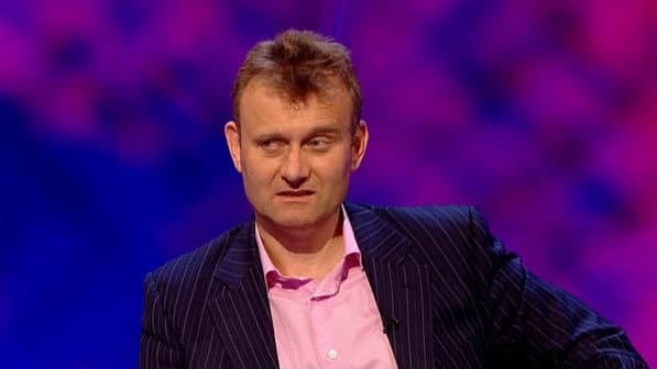 Still from Chris Addison, Ed Byrne, Micky Flanagan