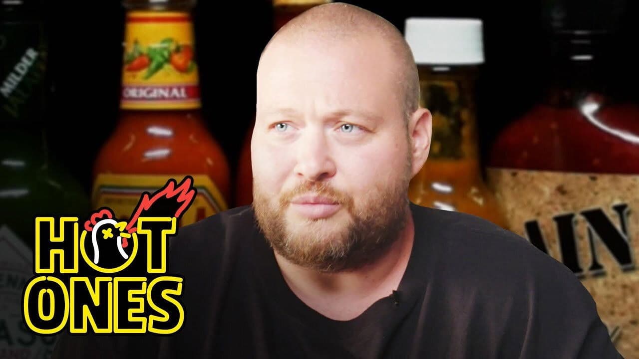 Still from Action Bronson Shakes It Out While Eating Spicy Wings