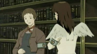 Still from Library / Abandoned Factory / The Beginning of the World