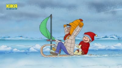 Still from Curious George Gets Winded