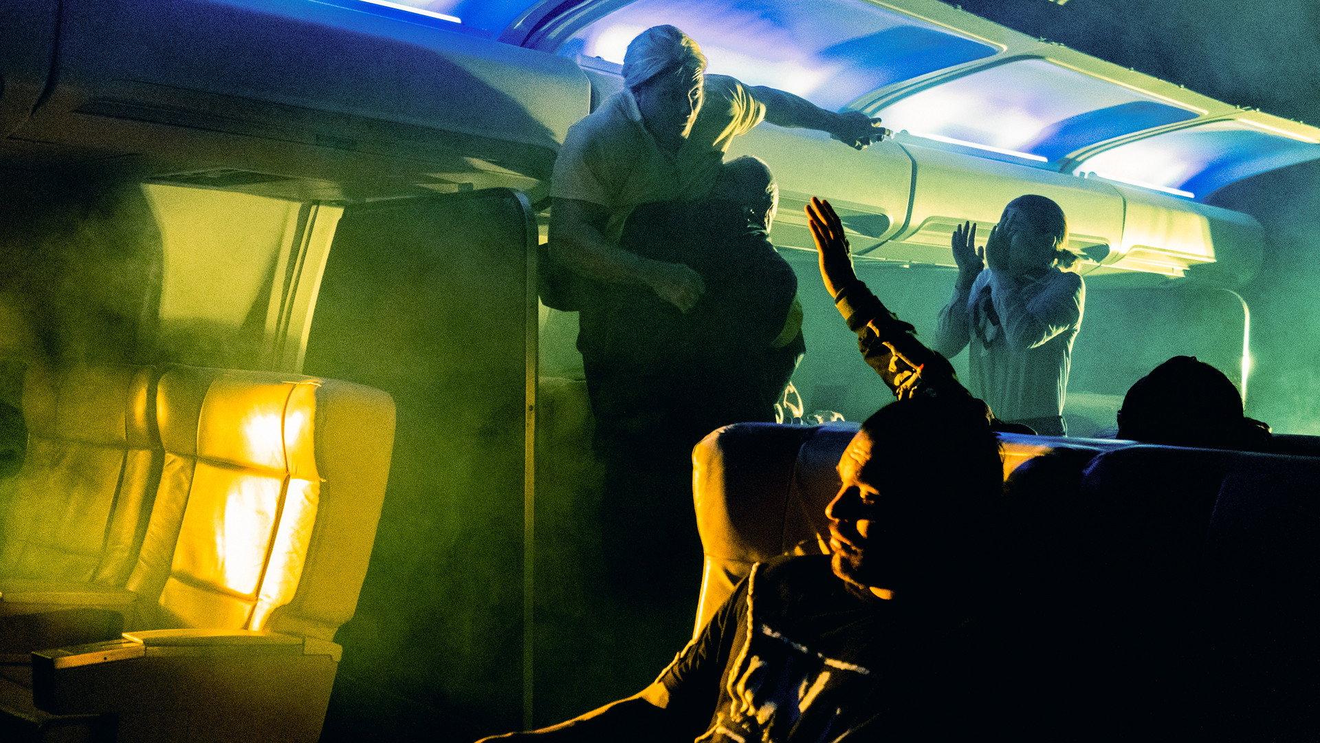 Still from The Plane Ride From Hell