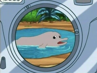 Still from Diego Saves Baby River Dolphin