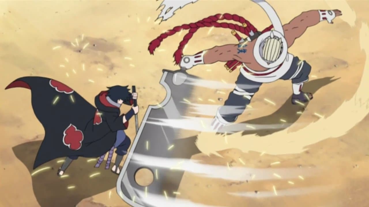 Still from The Eight-Tails vs. Sasuke