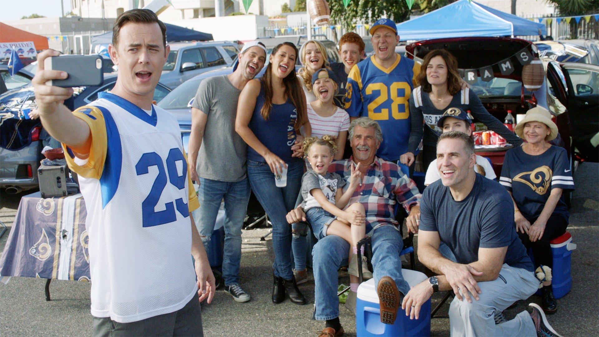 Still from Tailgate Spiral Souvenir Seating