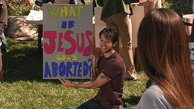 Still from Charlie Wants an Abortion
