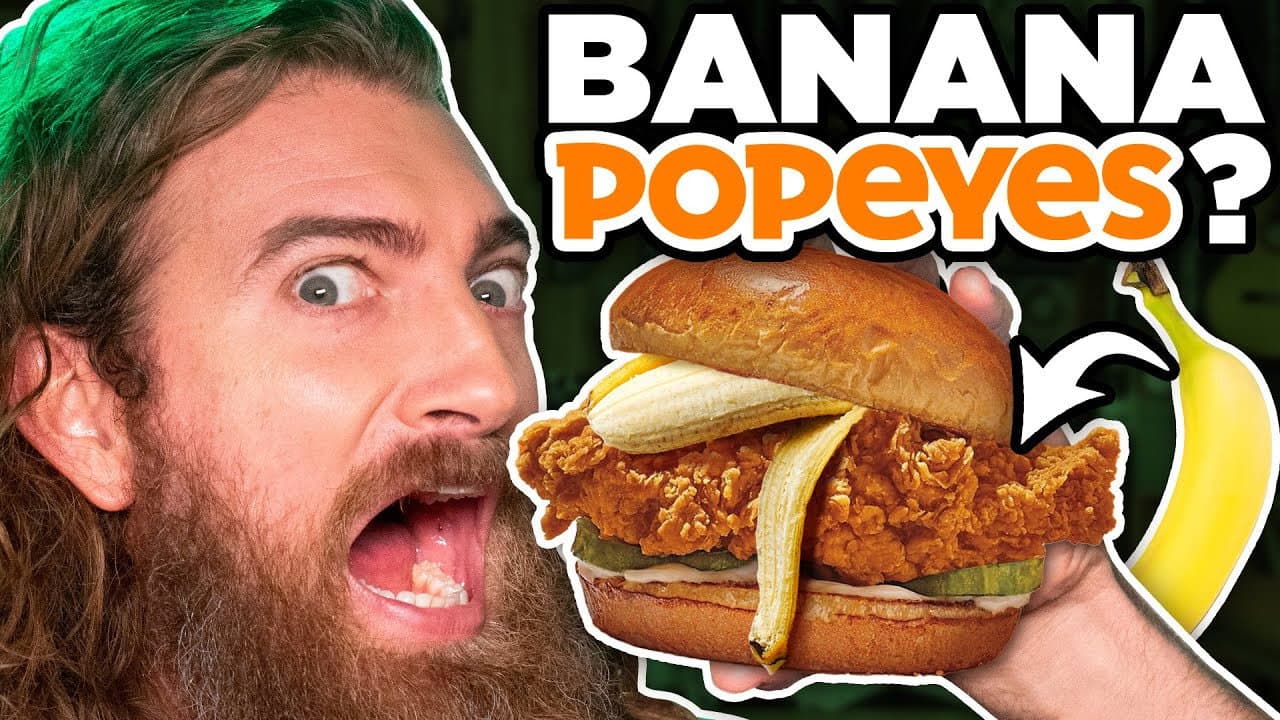 Still from Surprising Fast Food Combos Taste Test