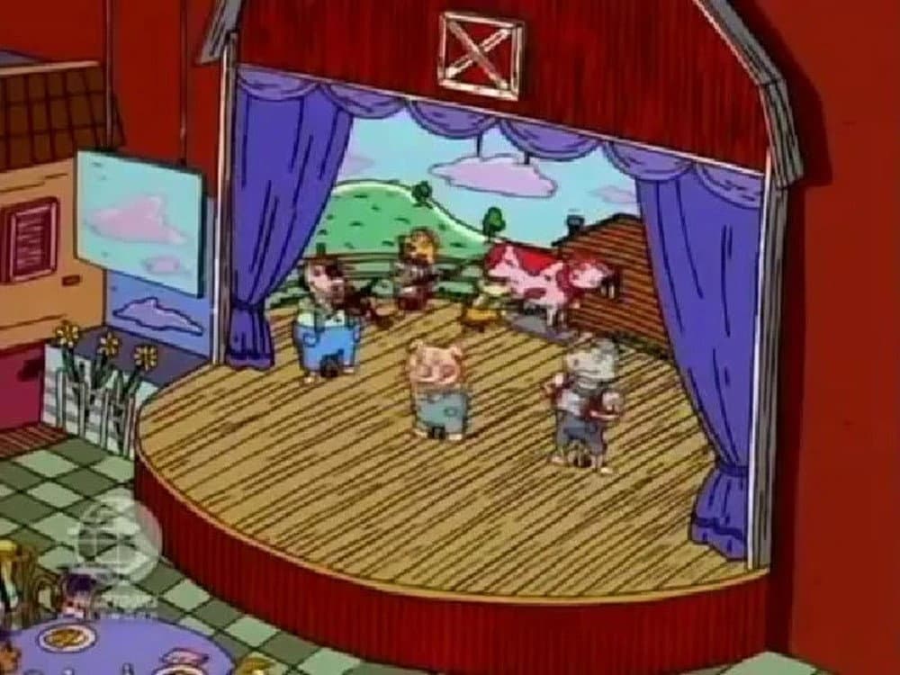 Still from Piggy's Pizza Palace