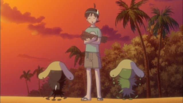 Still from Momoka's Romantic Plan on the South Seas / Momoka's Spooky Plan on the South Seas
