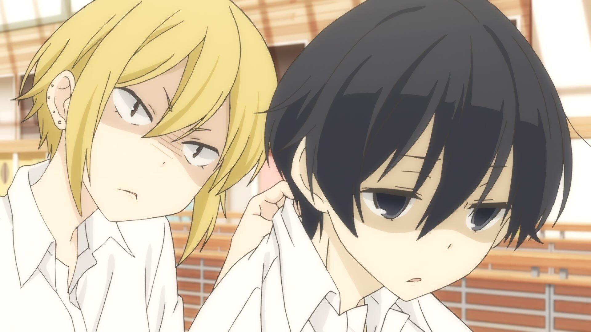 Still from Girl of Contrast, Echizen-san