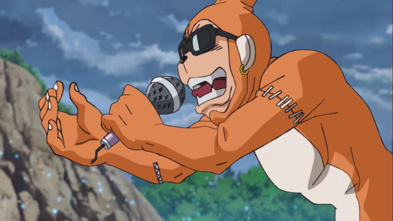 Still from Clash, the King of Digimon