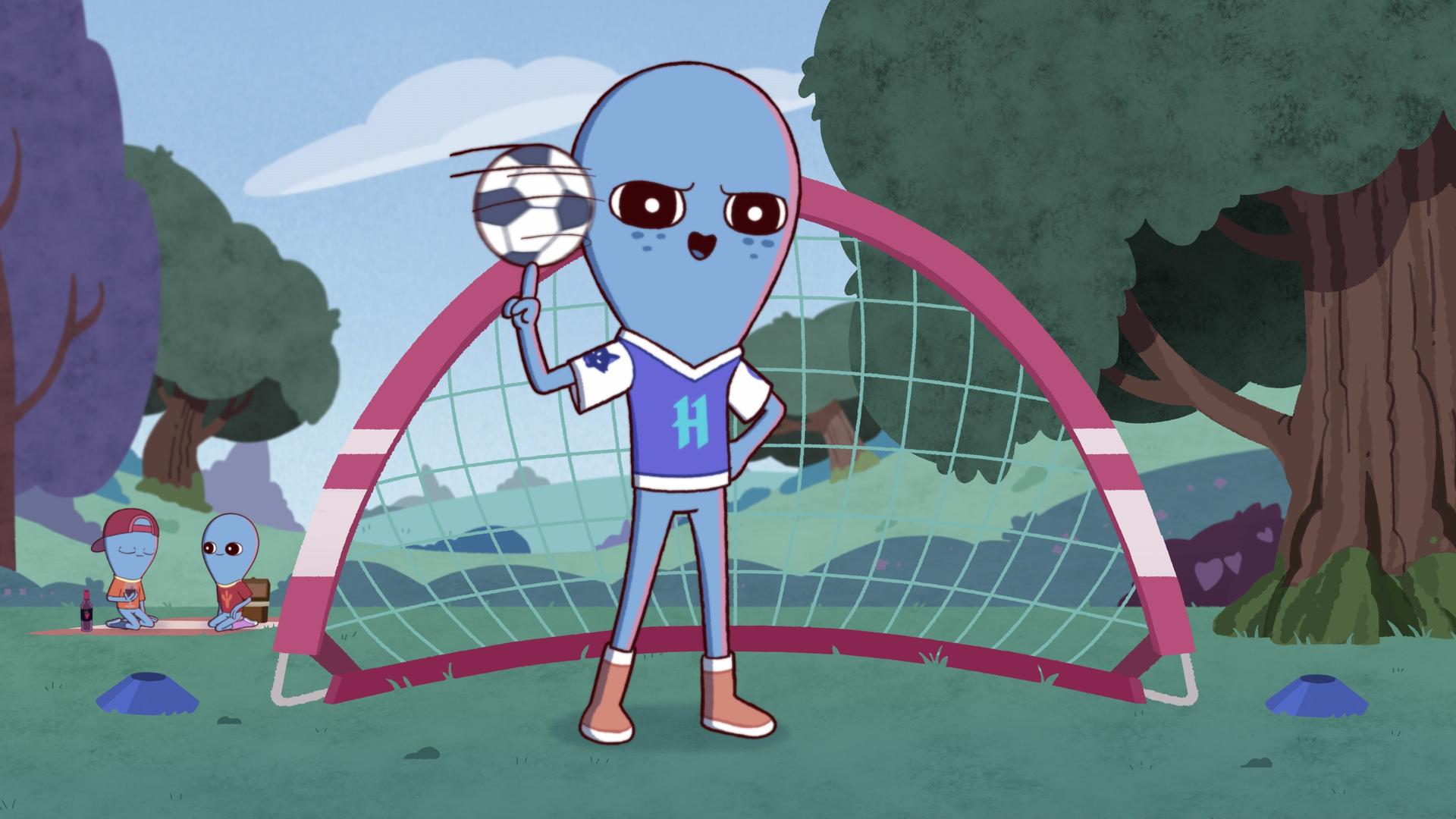 Still from Family, Fandom, Footorb