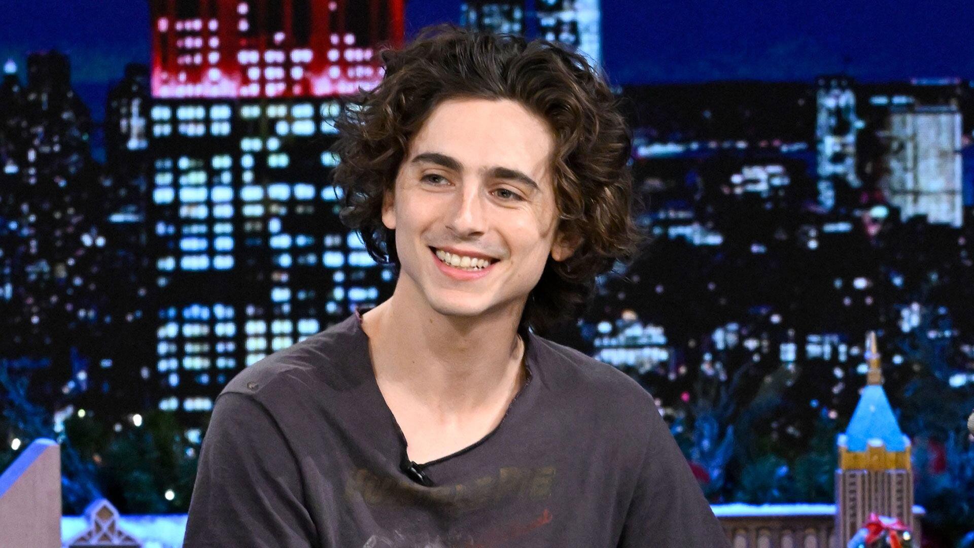 Still from Timothée Chalamet, David Blaine, Dogstar