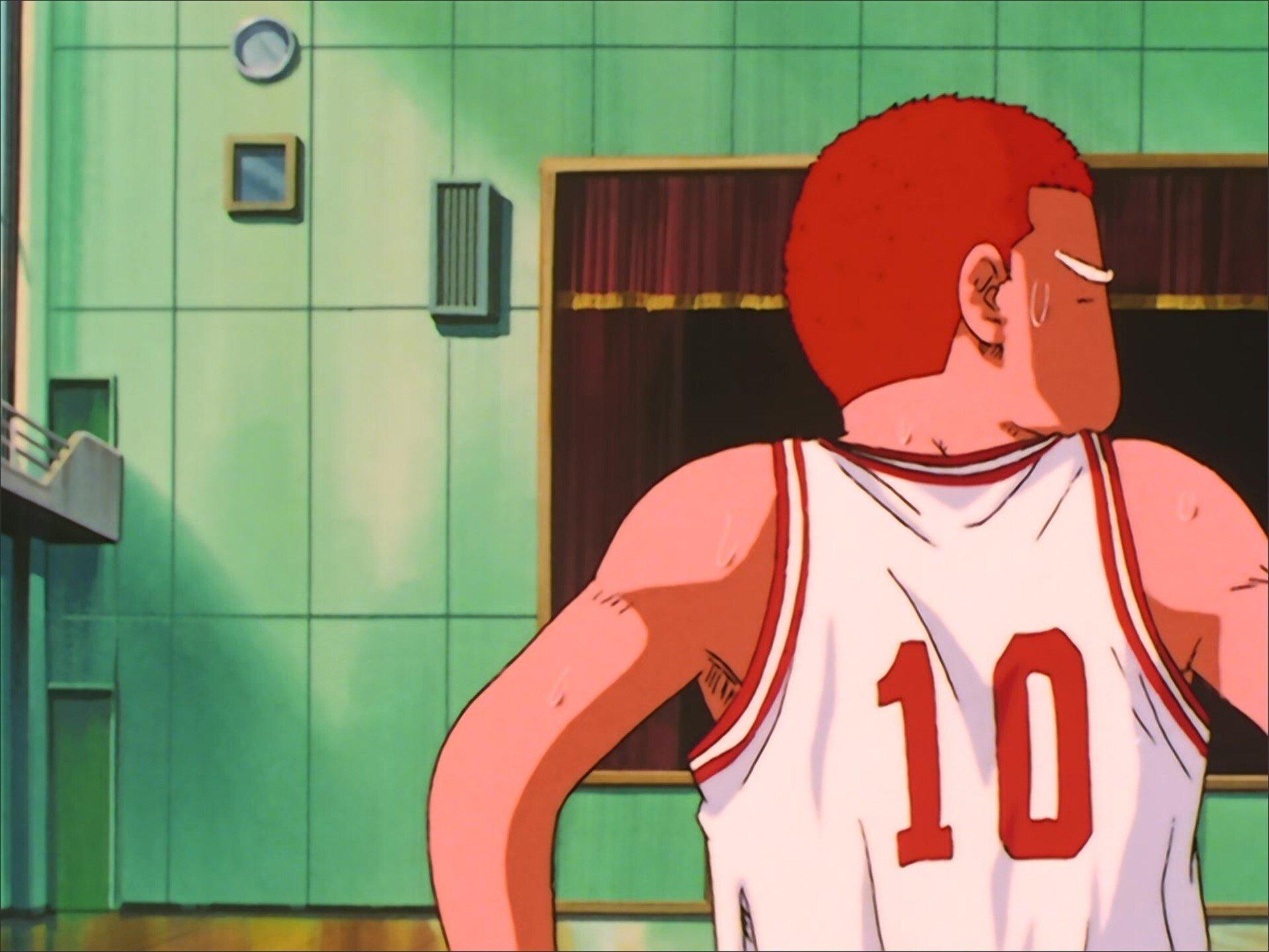 Still from Facing the strongest team, Shohoku in danger!