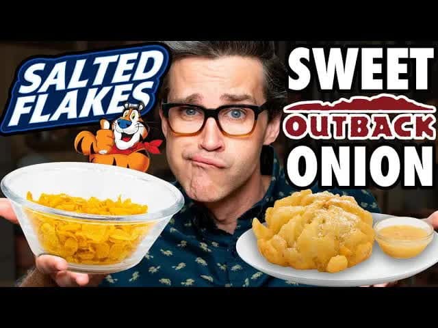 Still from Salty Sweet Food vs. Sweet Salty Food Taste Test