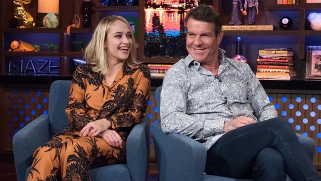 Still from Jemima Kirke & Dennis Quaid