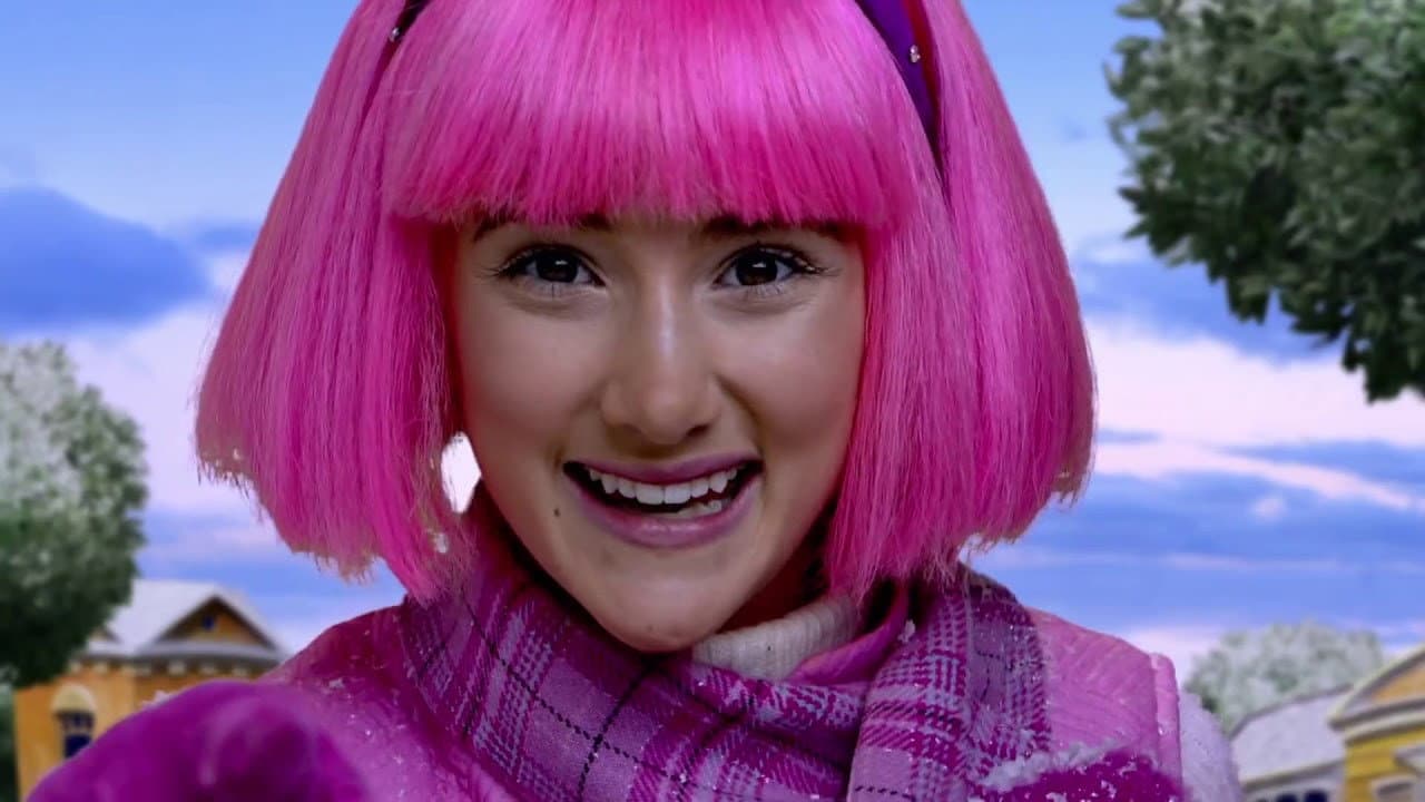 Still from The LazyTown Snow Monster