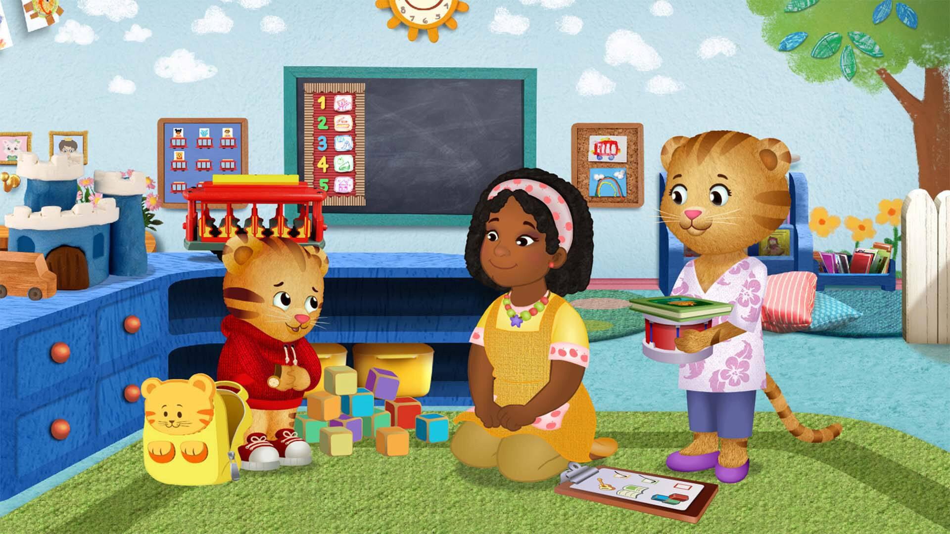 Still from Daniel Visits School