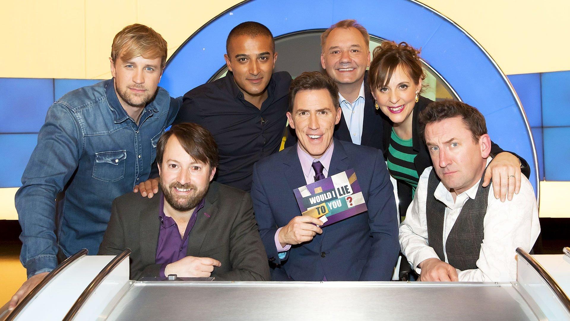 Still from Bob Mortimer, Mel Giedroyc, Adil Ray, Kian Egan