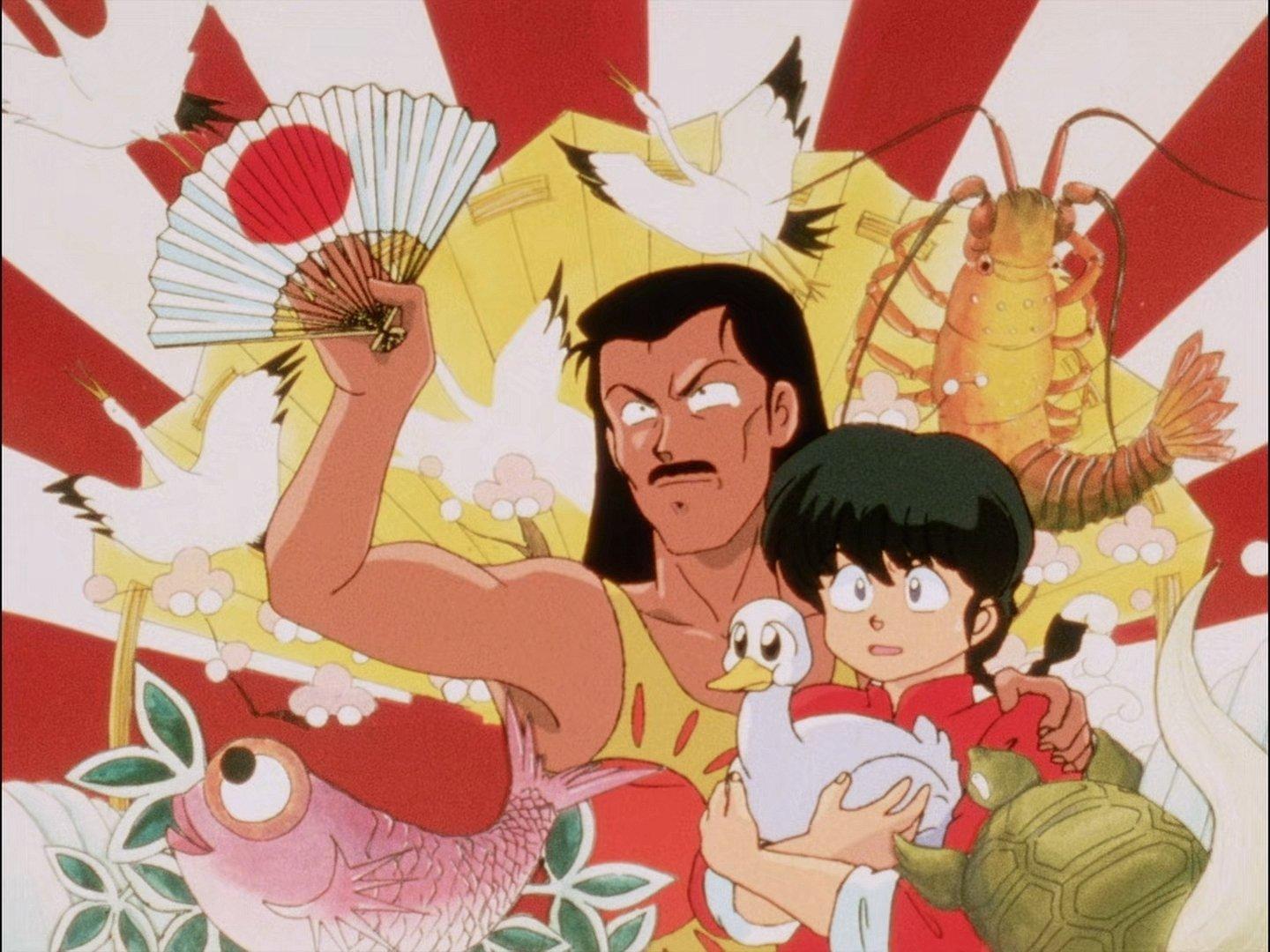 Still from Ranma vs. Mousse! To Lose Is to Win
