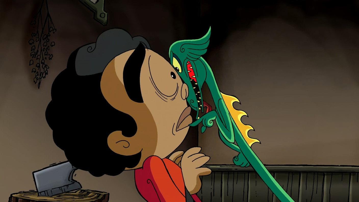 Still from Something Jermaine
