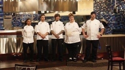 Still from 5 Chefs Compete