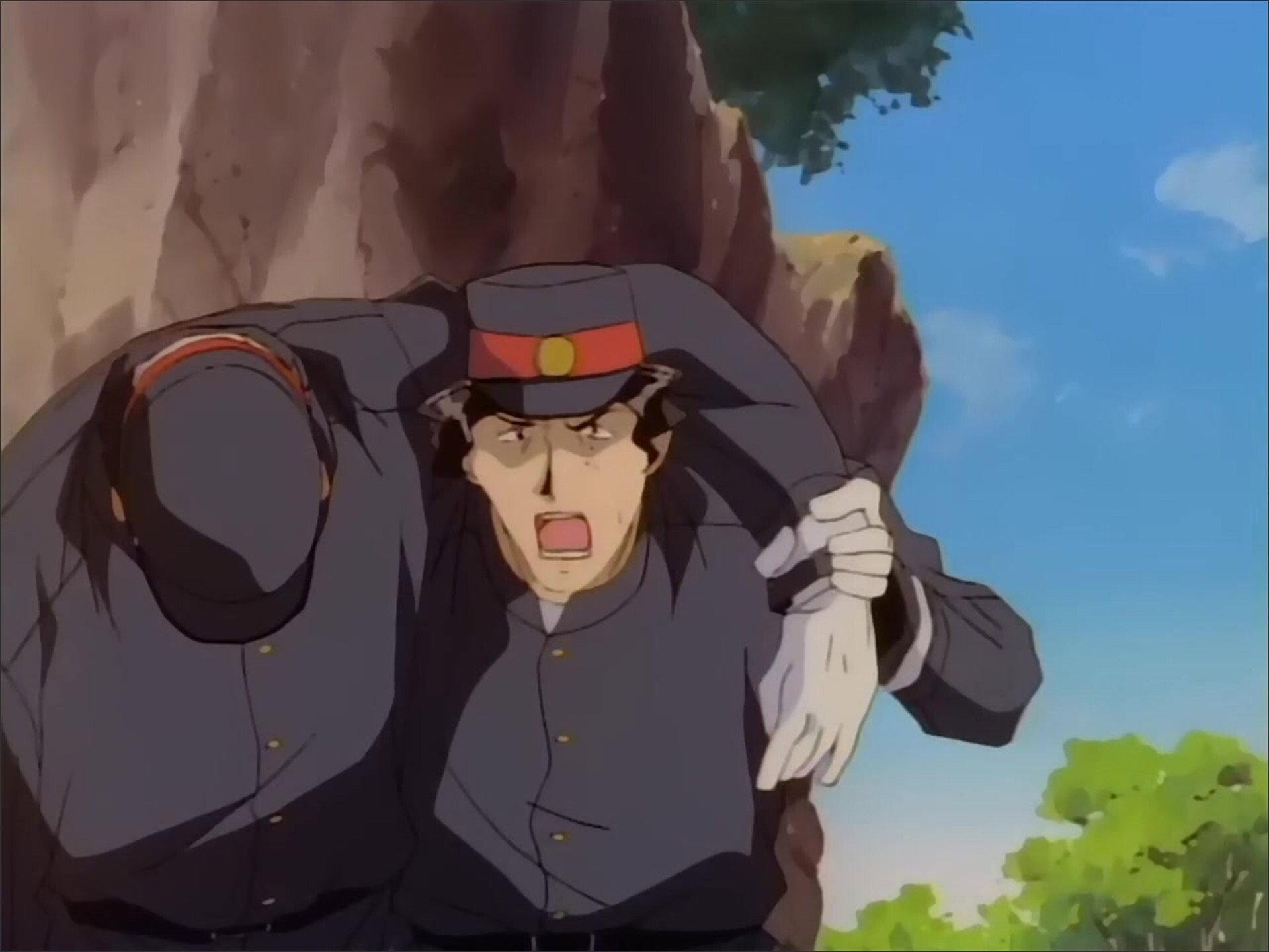 Still from The Medallion of Destiny: The First Meeting of Sanosuke and Sayo