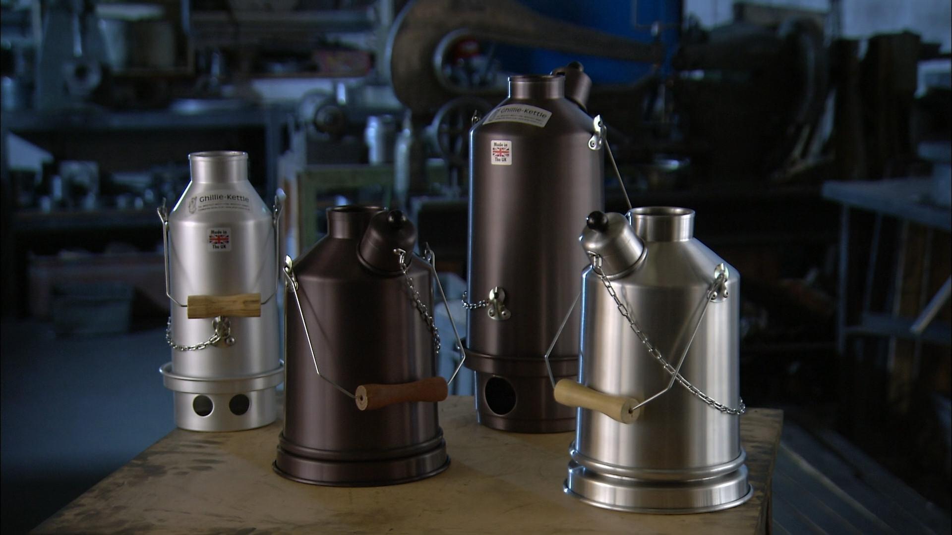 Still from Classic Car Gauges, Chocolate Marble Cake, Ghillie Kettles, Rubber Gloves