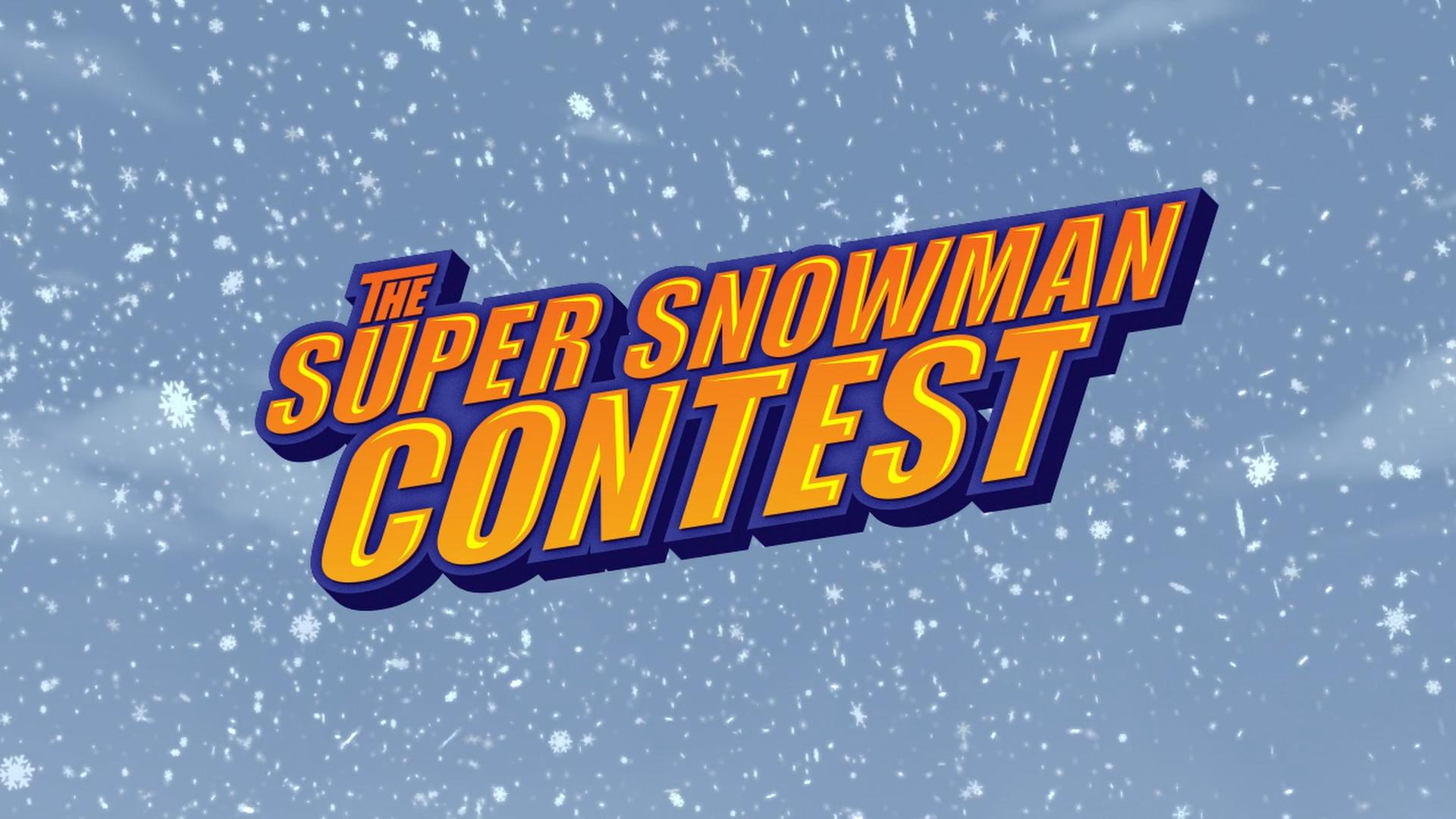 Still from The Super Snowman Contest