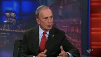 Still from Mayor Michael Bloomberg