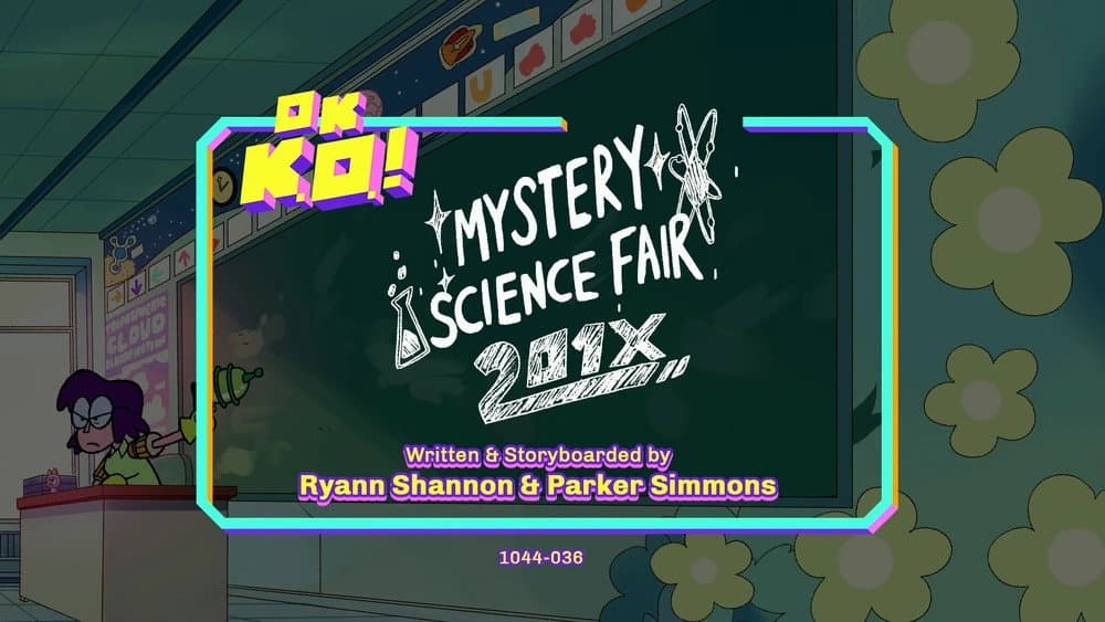Still from Mystery Science Fair 201X