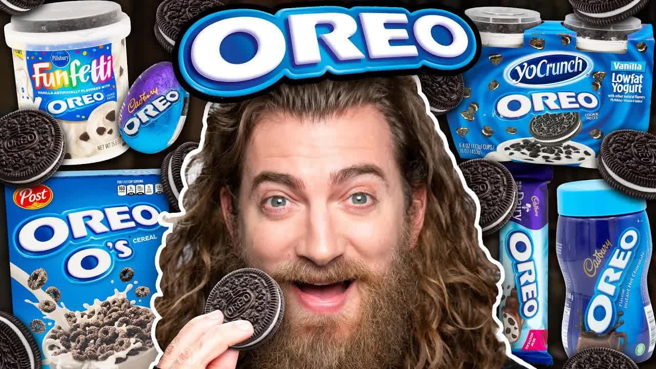 Still from We Tried EVERY Oreo Snack