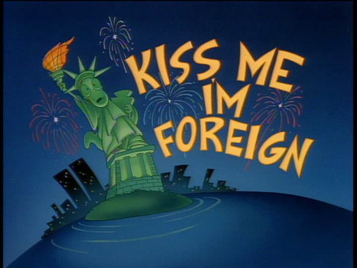 Still from Kiss Me, I'm Foreign