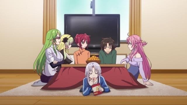 Still from Sutea Reflects on the Kotatsu / Koushi Tackles Spring Cleaning
