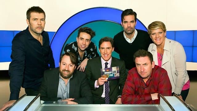Still from Clare Balding, Rhod Gilbert, Nick Grimshaw, Rob Delaney