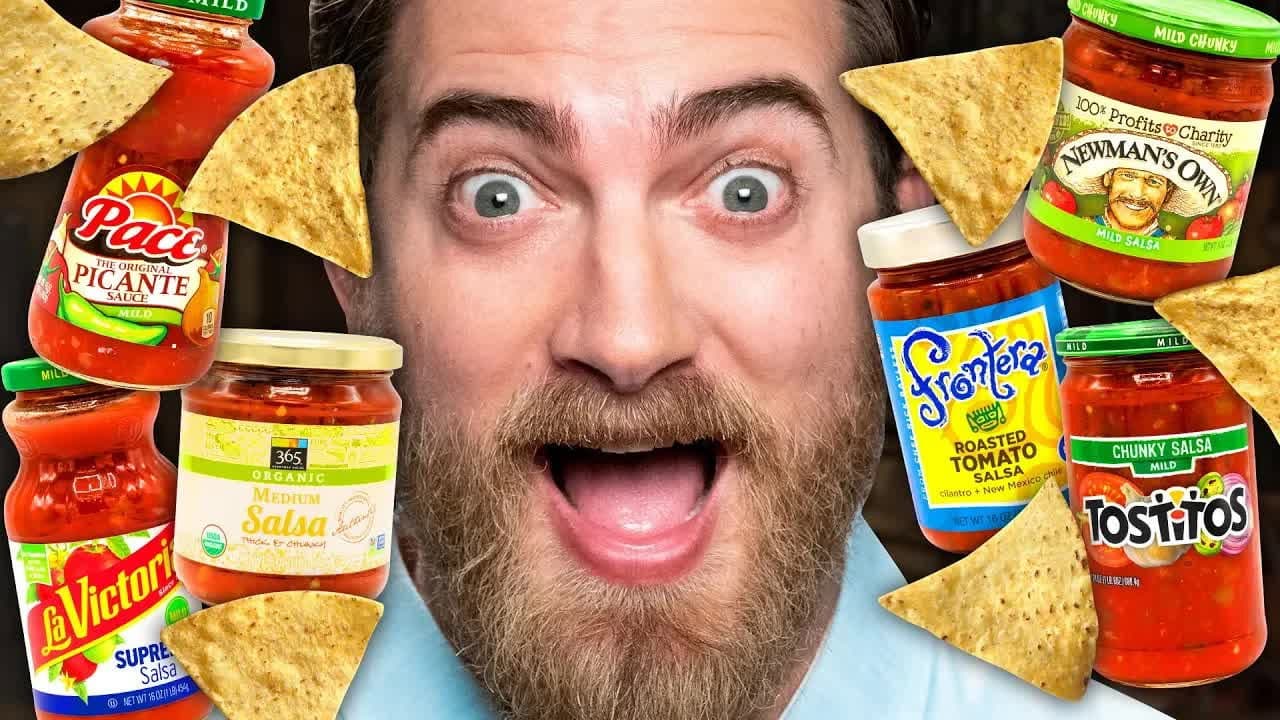 Still from What's The Best Grocery Store Salsa? Taste Test
