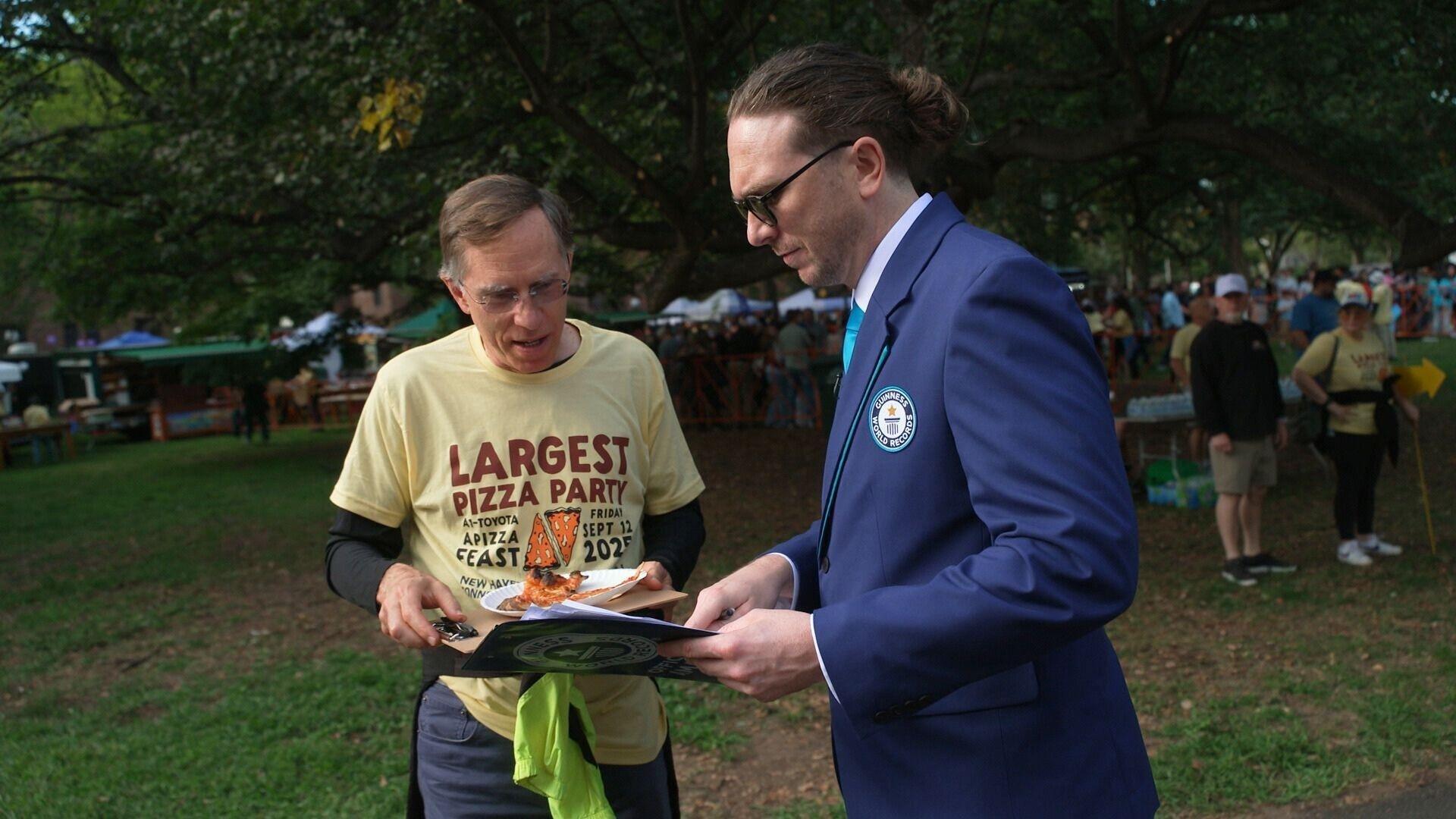 Still from President Trump; Guinness Book of Records